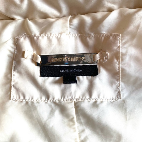 Johnston & Murphy Cream Puffer Jacket - Picture 3 of 5